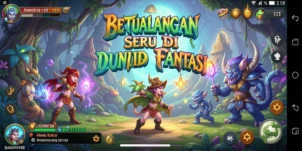 Gameplay seru dan eksplorasi dunia fantasi dalam BAGINTA168.