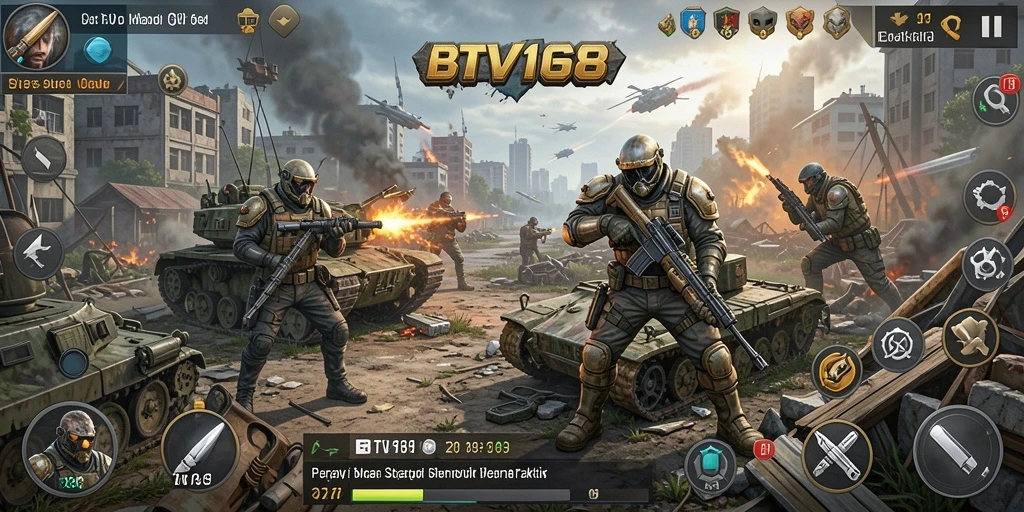 Tangkapan layar BTV168 menampilkan gameplay strategi yang mendebarkan.