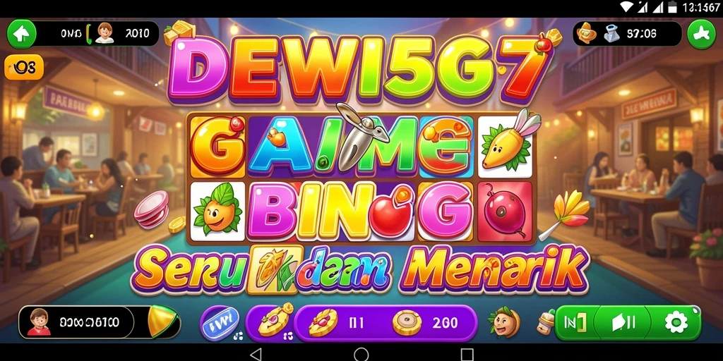 Tangkapan layar utama DEWI567 menampilkan gameplay Bingo yang seru dan interaktif.