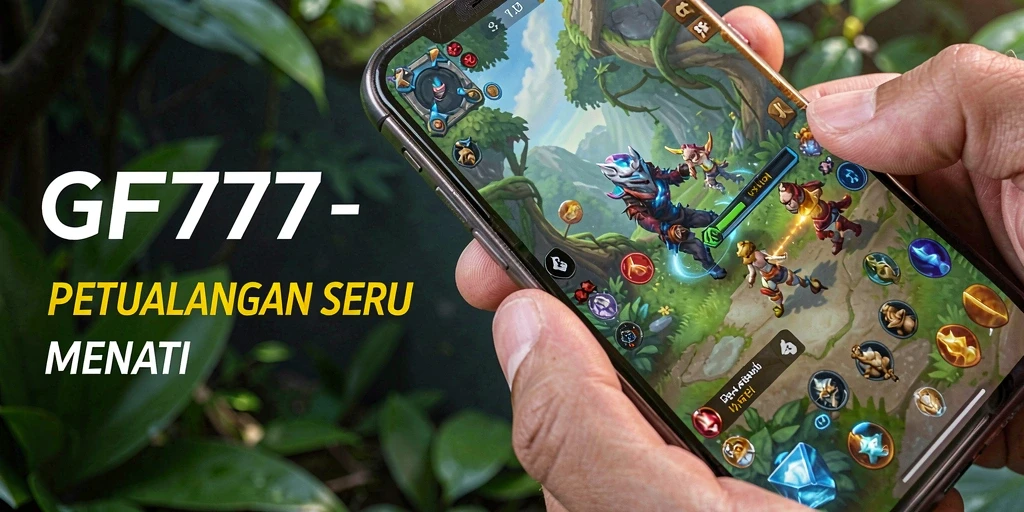 Tampilan gameplay GF777 dengan aksi petualangan yang mendebarkan.