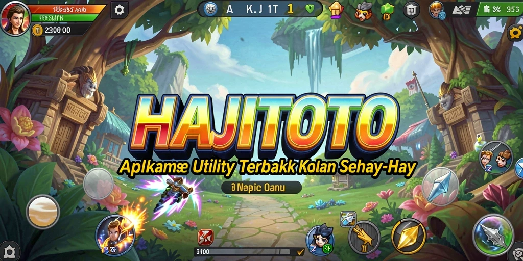 Tampilan antarmuka utama HAJITOTO yang intuitif dan mudah digunakan.