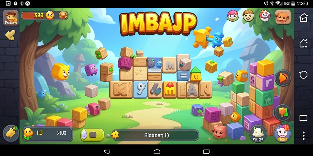 Gambaran gameplay <strong>IMBAJP</strong> yang seru dan penuh tantangan.