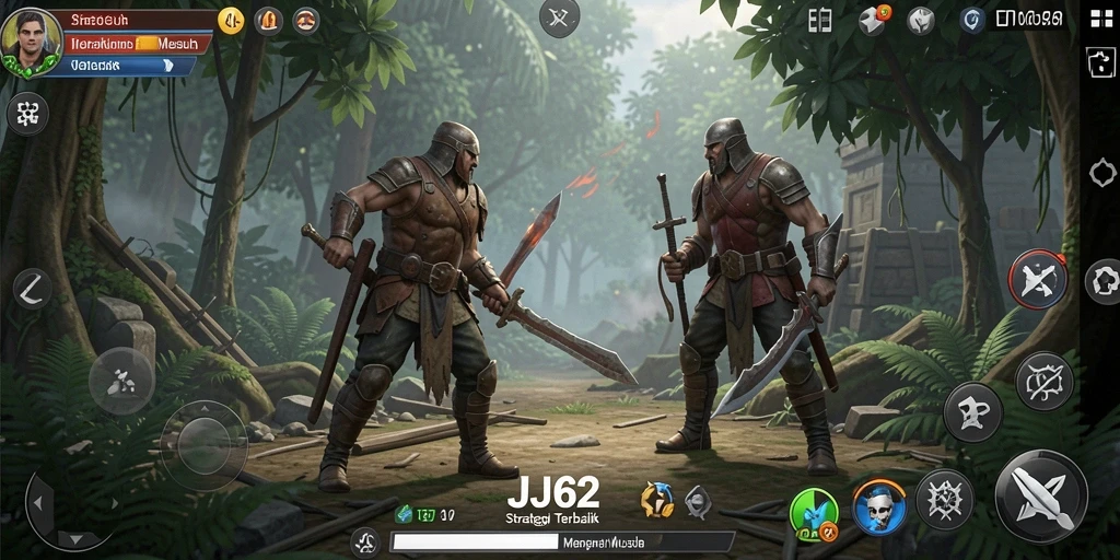 Gameplay menegangkan penuh strategi dan taktik di JJ62.