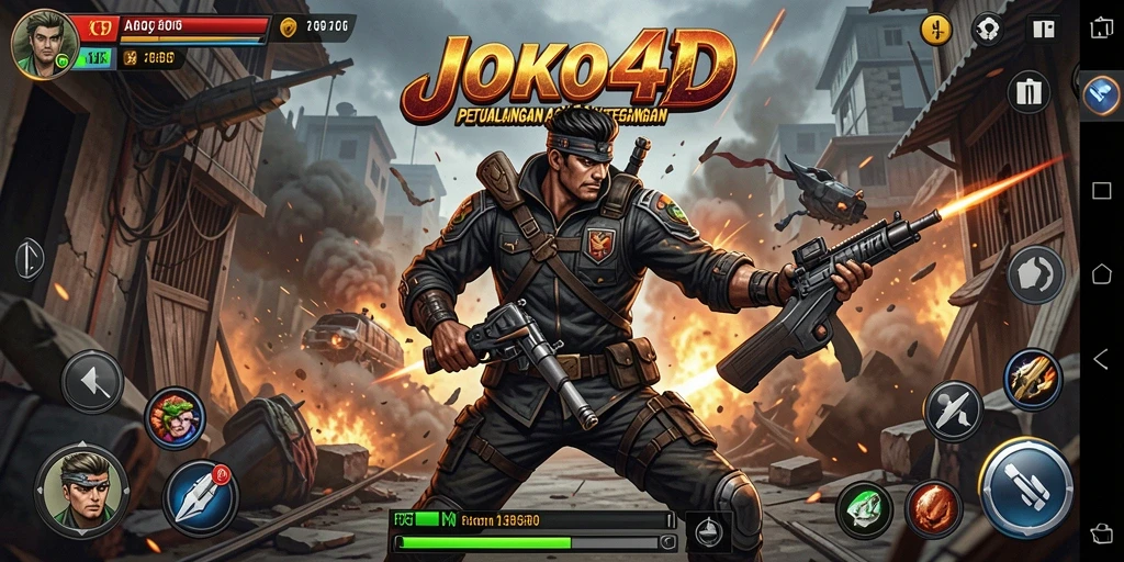 Tampilan gameplay JOKO4D yang menegangkan dan seru.