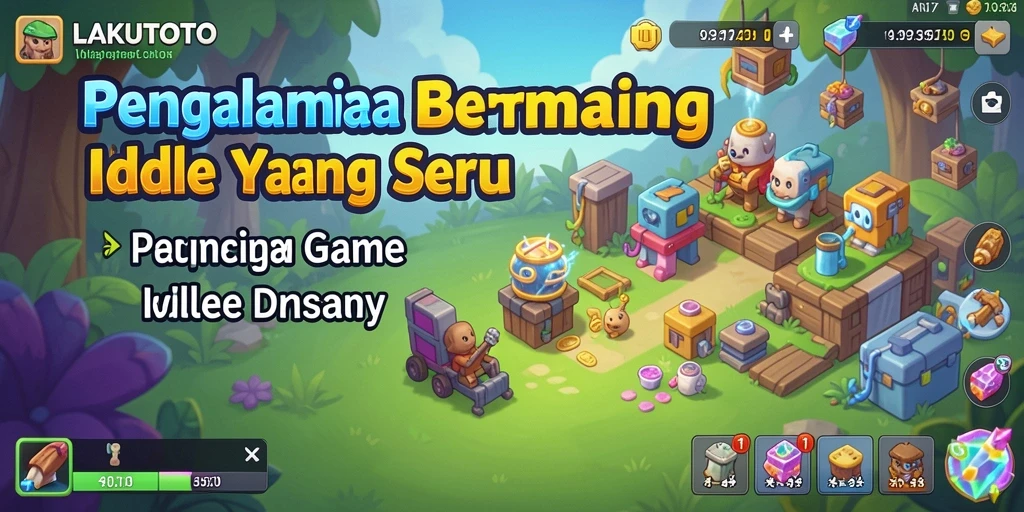 Screenshot gameplay LAKUTOTO yang menggambarkan pengalaman Idle yang seru.