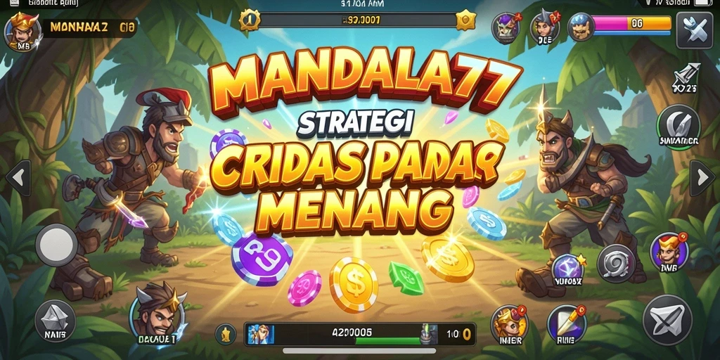 Gambar gameplay menarik dari MANDALA77 dengan strategi yang mendebarkan.