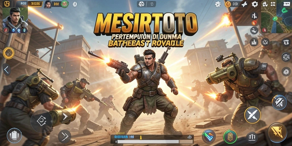 Gameplay seru di MESIRTOTO Battle Royale yang menegangkan.