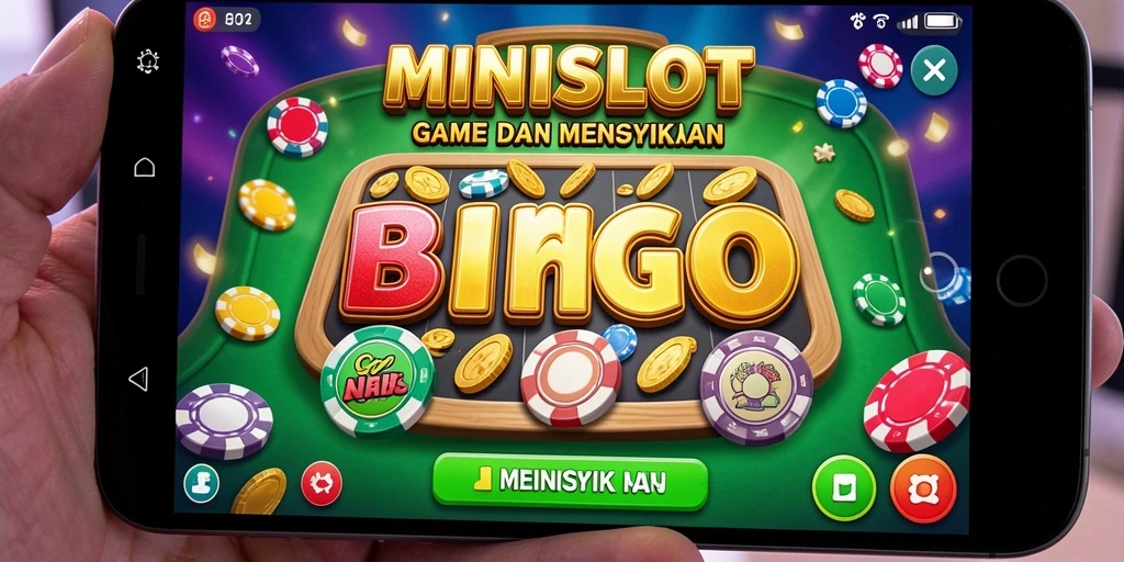 Tampilan gameplay Bingo yang menarik di MINISLOT.