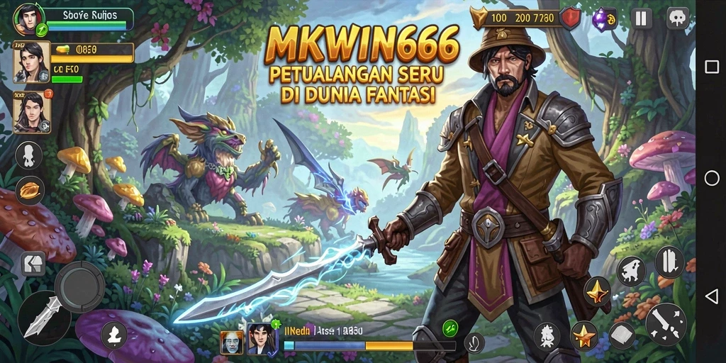 Tangkapan layar gameplay MKWIN666 yang menampilkan aksi petualangan yang mendebarkan.
