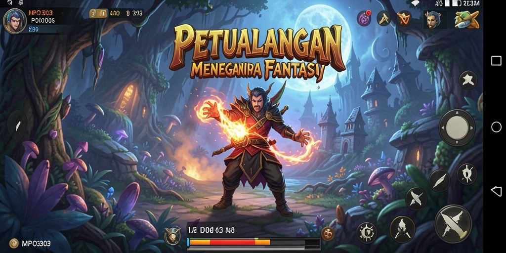 Tampilan gameplay MPO303 yang menakjubkan di dunia petualangan.