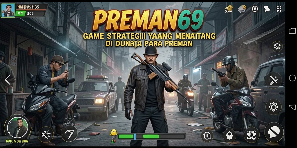 Tampilan seru permainan PREMAN69 dengan strateginya.