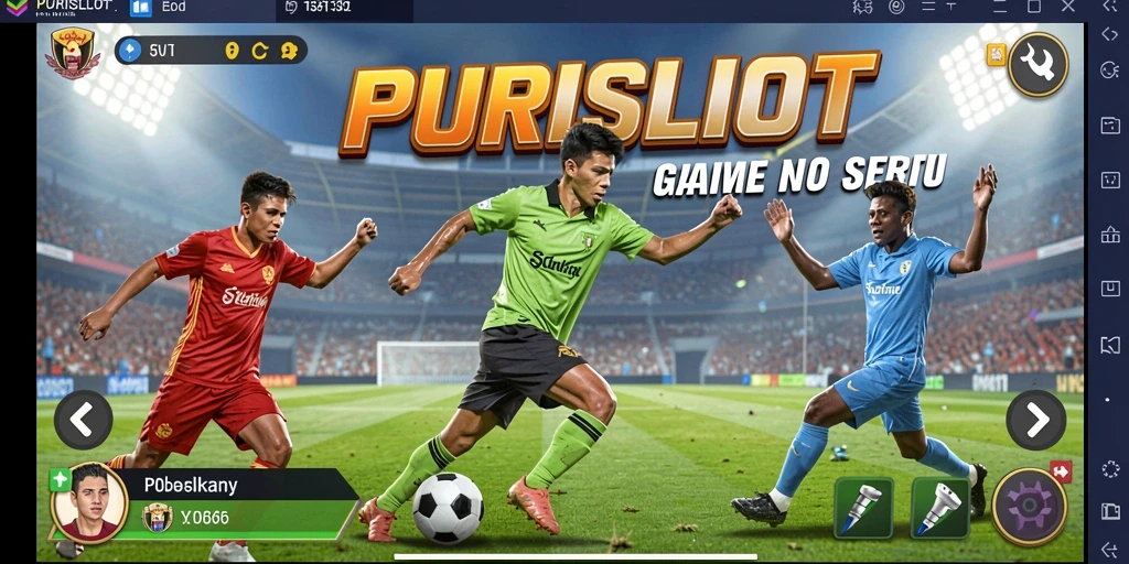 Tampilan gameplay seru dan kompetitif PURISLOT dengan karakter unik.