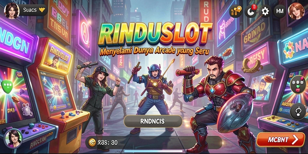 Tampilan menarik dari gameplay RINDUSLOT dengan tantangan seru.