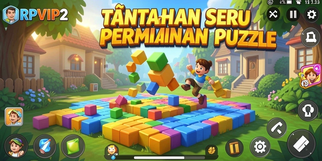 Tampilan gameplay <strong>RPVIP2</strong> yang menantang dan menarik.