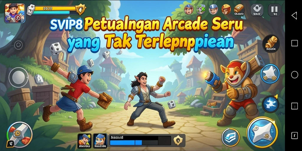 Tampilan menarik dari gameplay seru SVIP8 yang penuh tantangan.