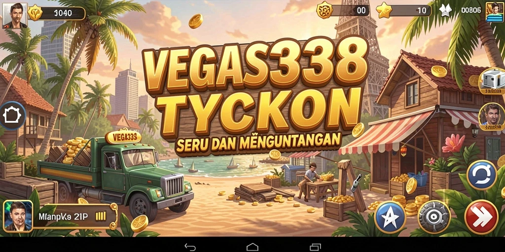 Tampilan gameplay menarik dari VEGAS338 yang mendebarkan bagi para pengusaha.
