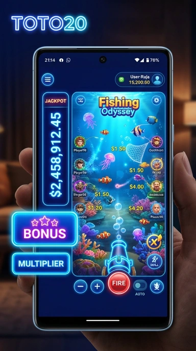 Screenshot dari proses unduh aplikasi di toto20.